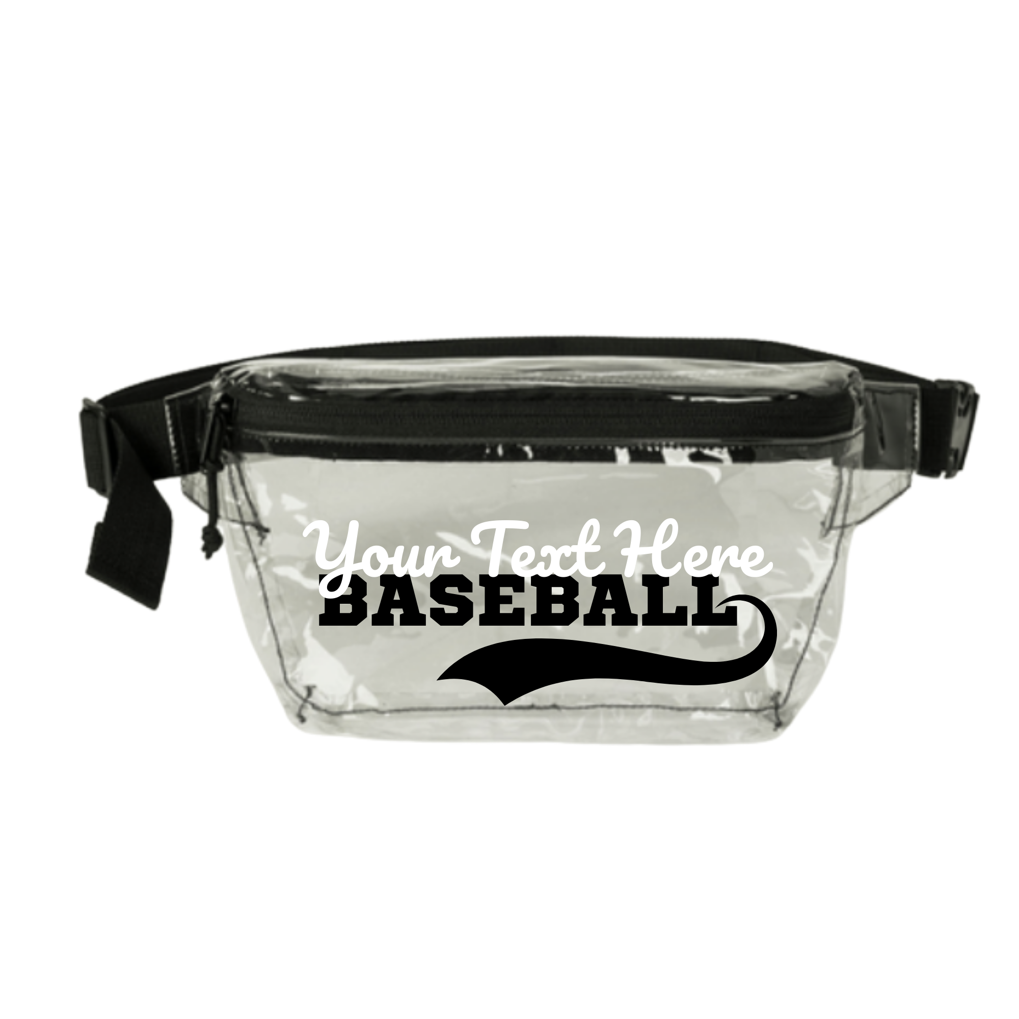 Clear Football Stadium Fanny Pack – Meets Most Venue Guidelines