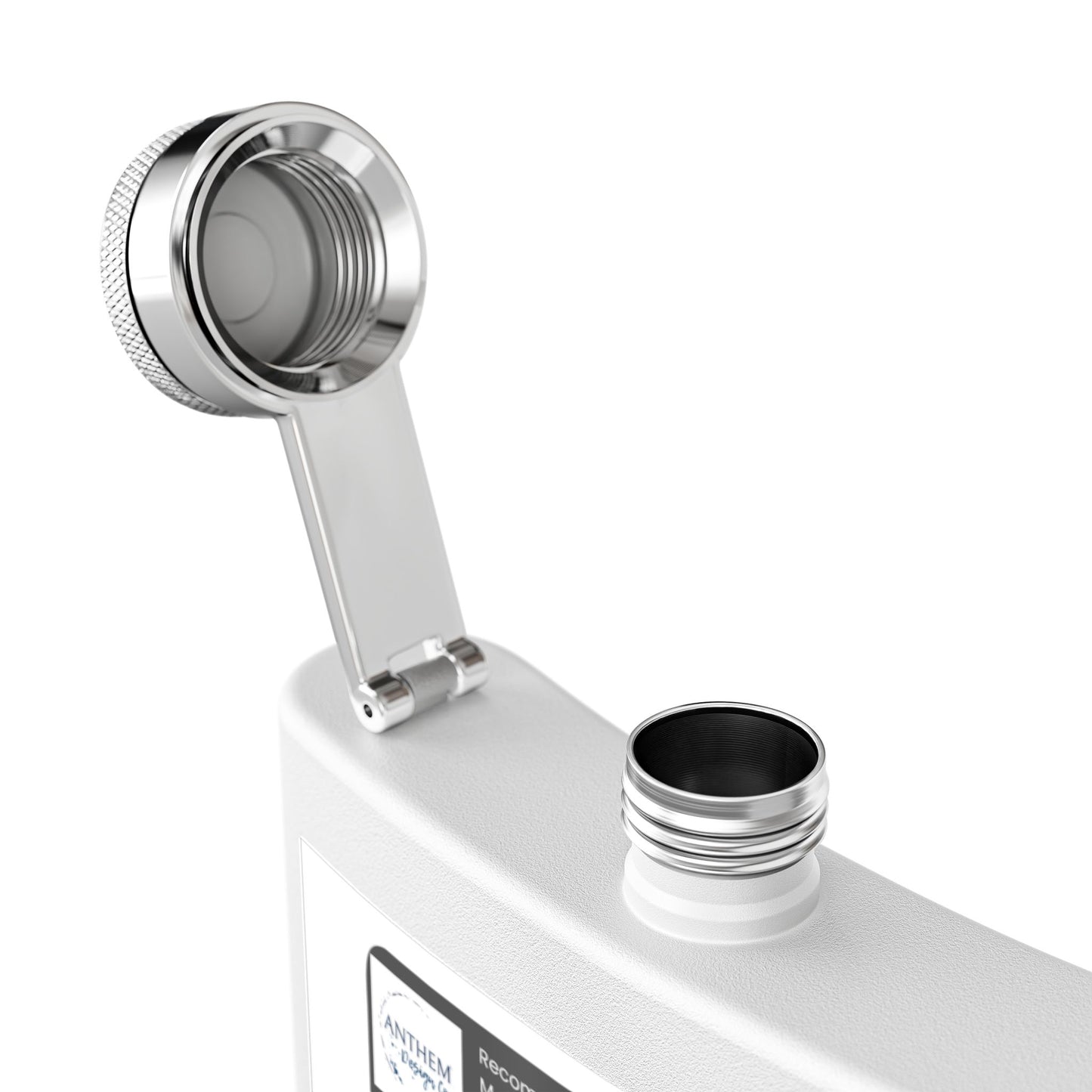 6oz Stainless Steel Flask — Upload & Customize