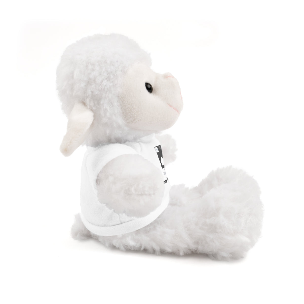 Personalized Stuffed Animal with Custom T-Shirt | Name, Photo or Message Plush Gift