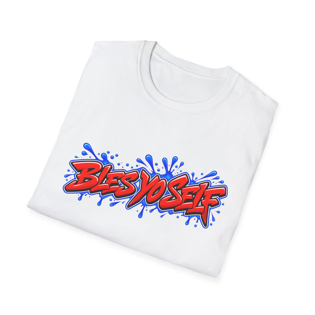 Bles Yo Self Shirt | Funny Graffiti Graphic Tee | Bold Streetwear T-Shirt