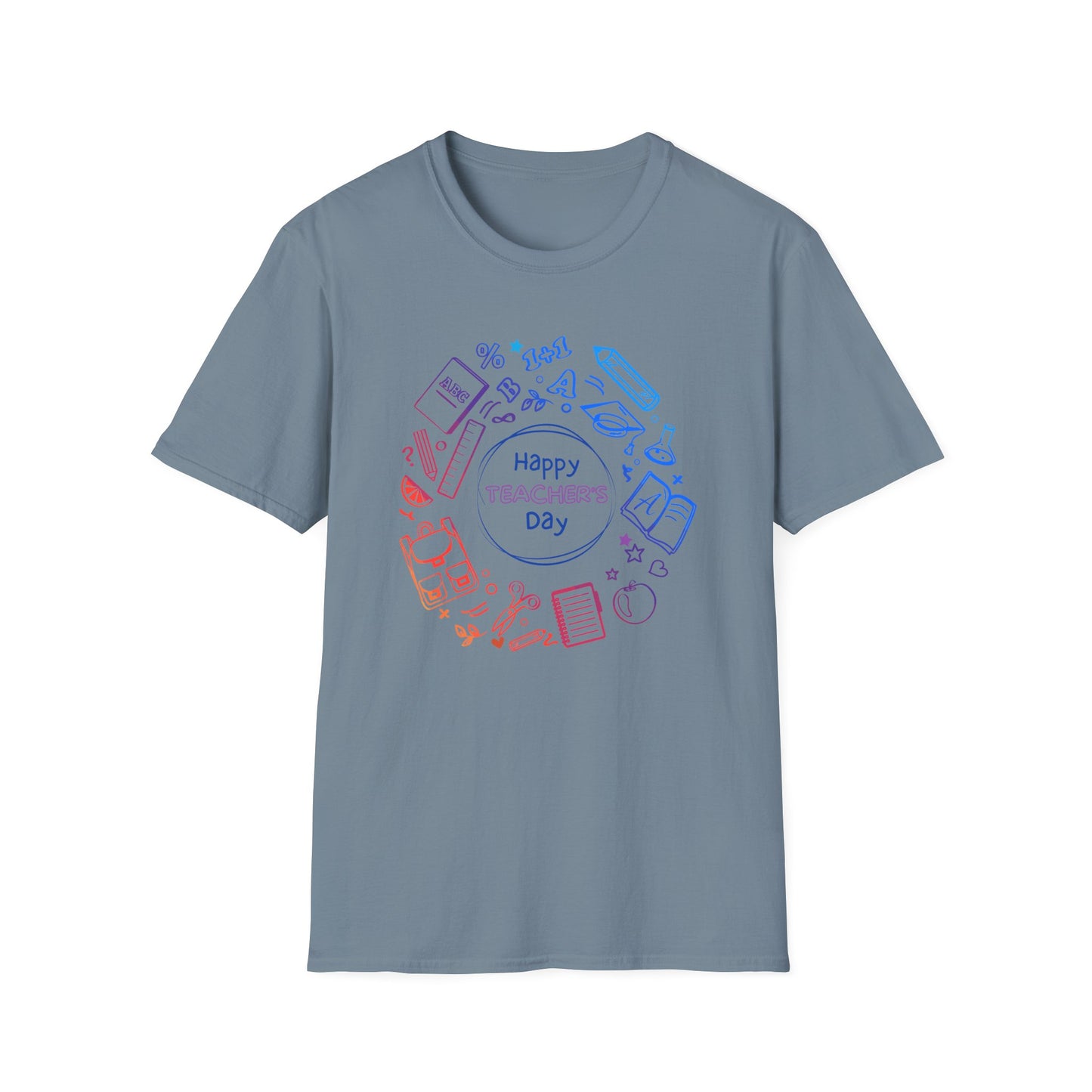 Happy Teachers Day Gradient t-shirt | Celebrating Educators