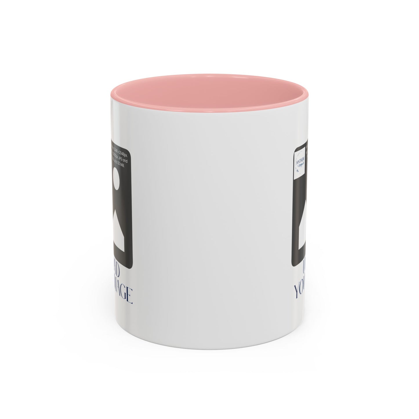 Custom Accent Coffee Mug – Personalized Photo Upload 11/15oz