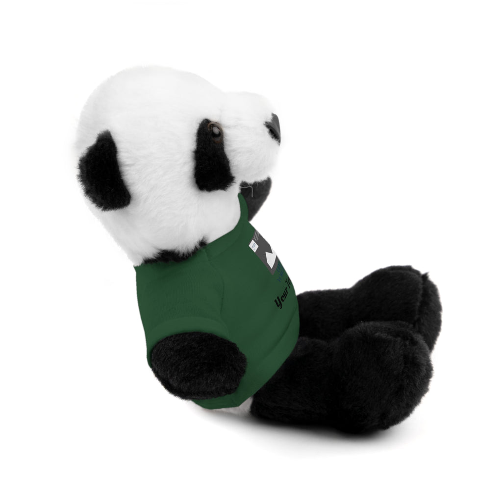 Personalized Stuffed Animal with Custom T-Shirt | Name, Photo or Message Plush Gift