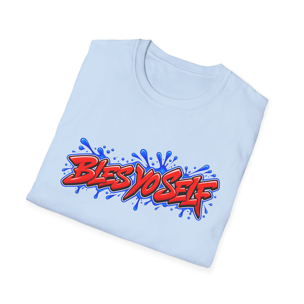 Bles Yo Self Shirt | Funny Graffiti Graphic Tee | Bold Streetwear T-Shirt
