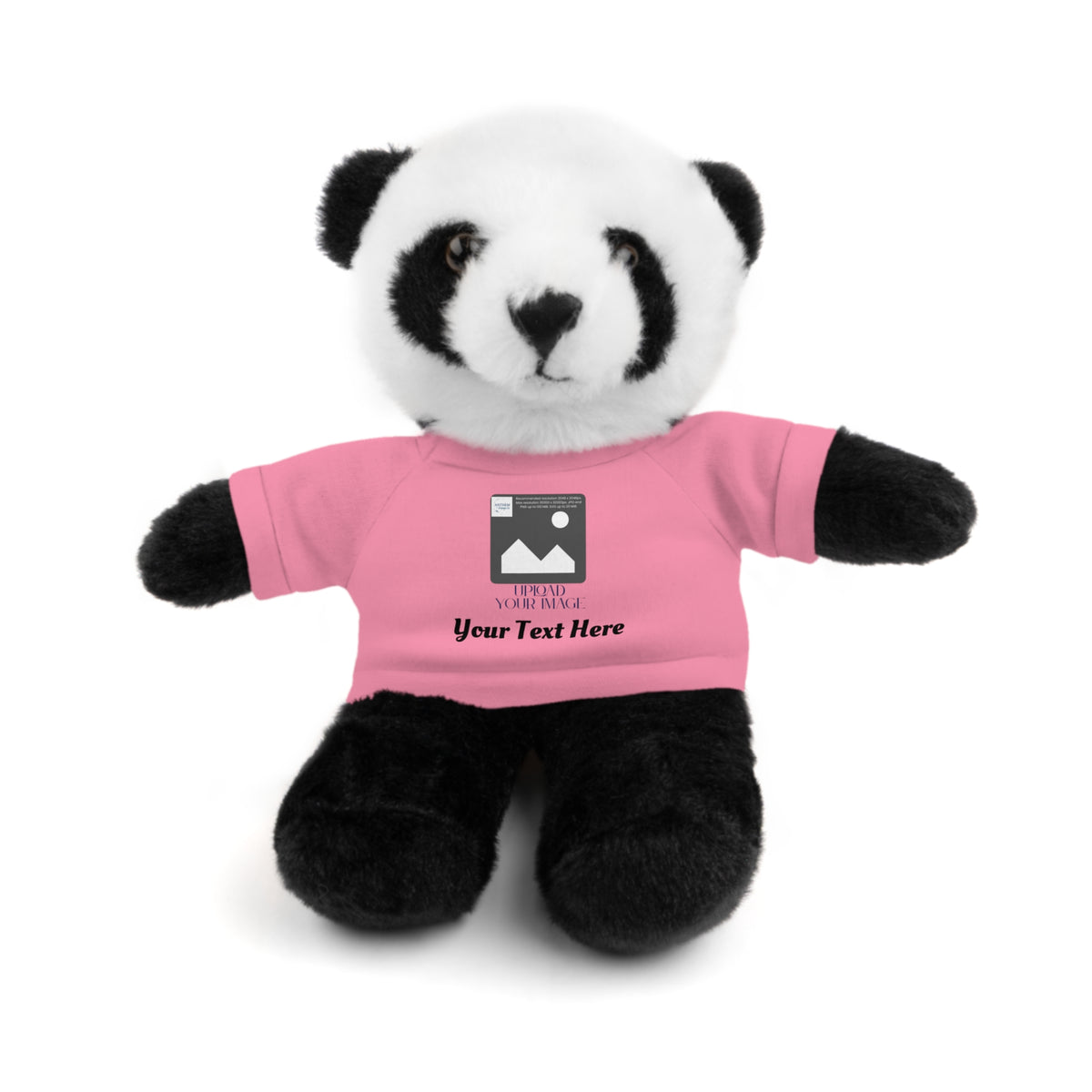 Personalized Stuffed Animal with Custom T-Shirt | Name, Photo or Message Plush Gift