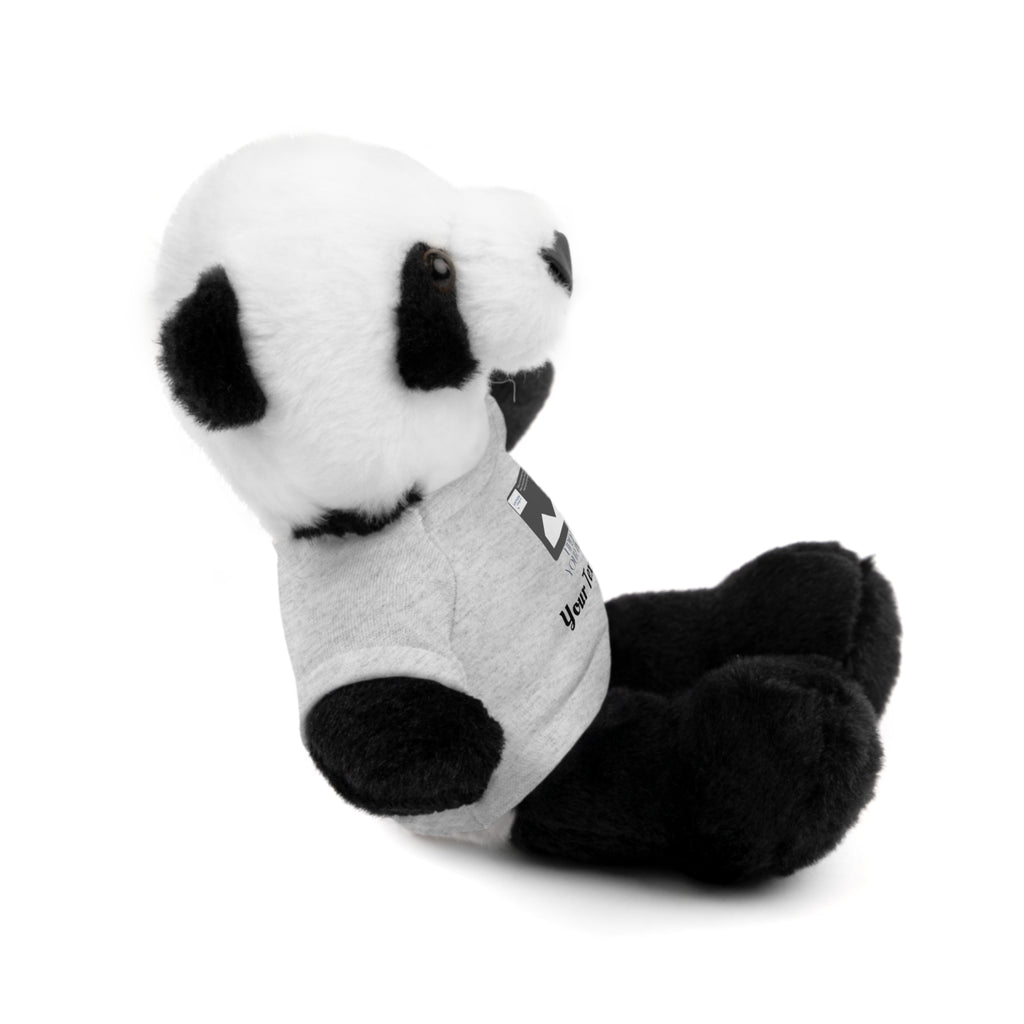 Personalized Stuffed Animal with Custom T-Shirt | Name, Photo or Message Plush Gift