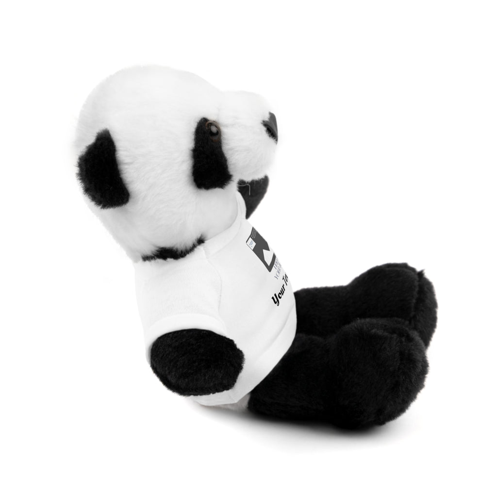 Personalized Stuffed Animal with Custom T-Shirt | Name, Photo or Message Plush Gift