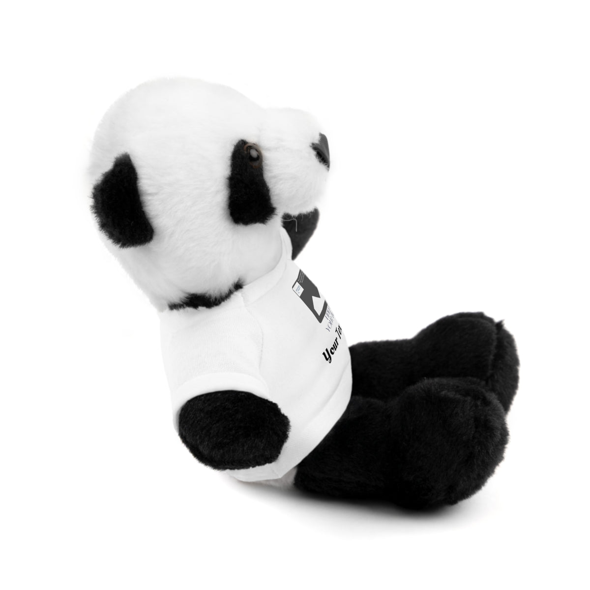Personalized Stuffed Animal with Custom T-Shirt | Name, Photo or Message Plush Gift