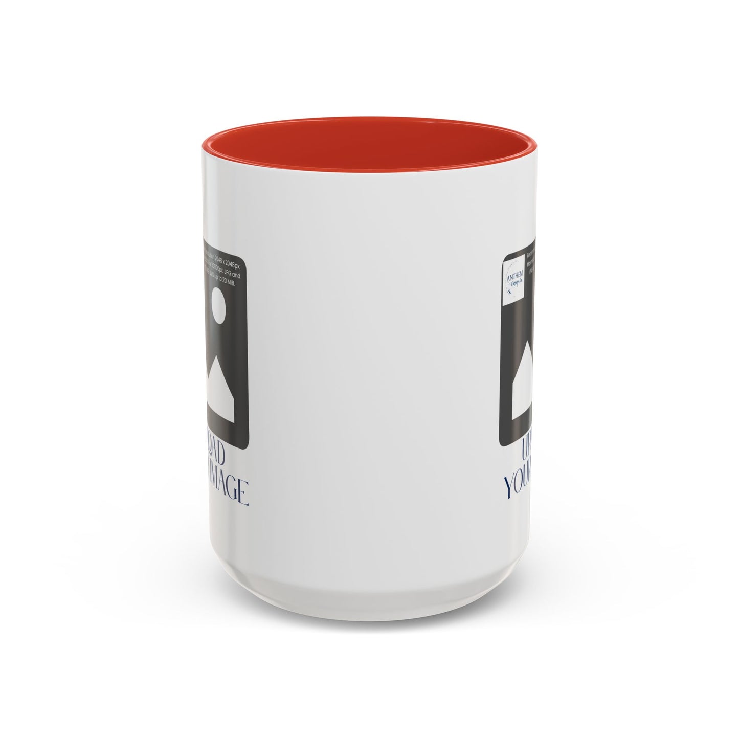 Custom Accent Coffee Mug – Personalized Photo Upload 11/15oz