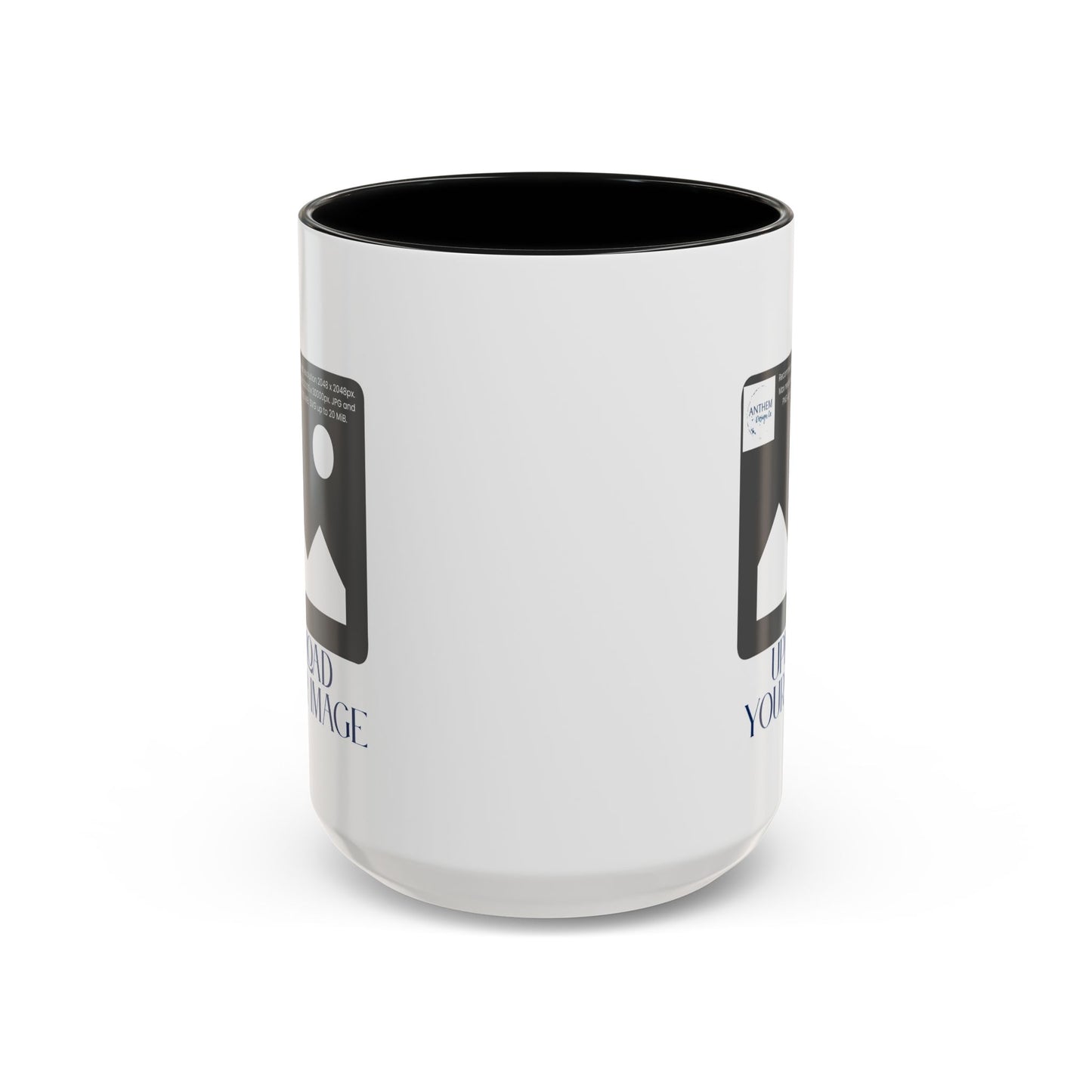 Custom Accent Coffee Mug – Personalized Photo Upload 11/15oz