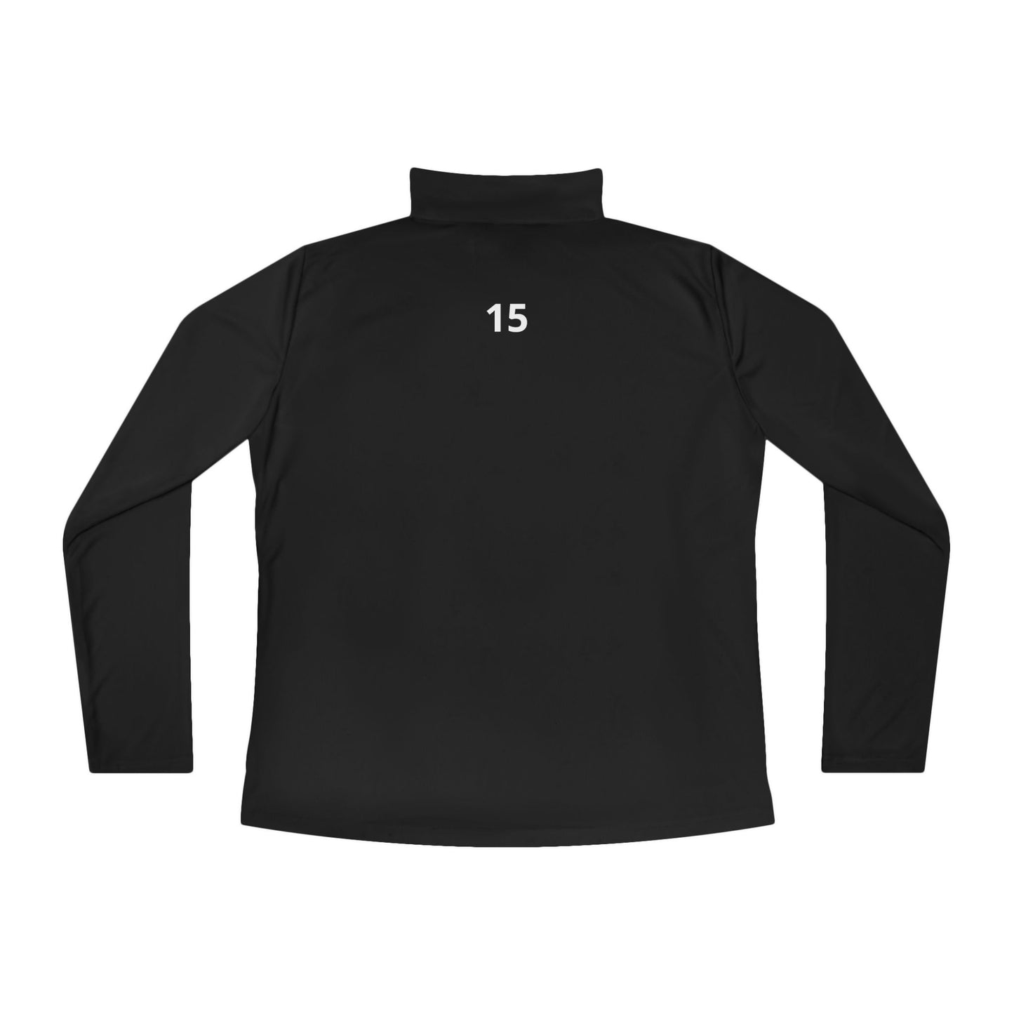 Custom Ladies Quarter-Zip Pullover — Personalized Name & Sport