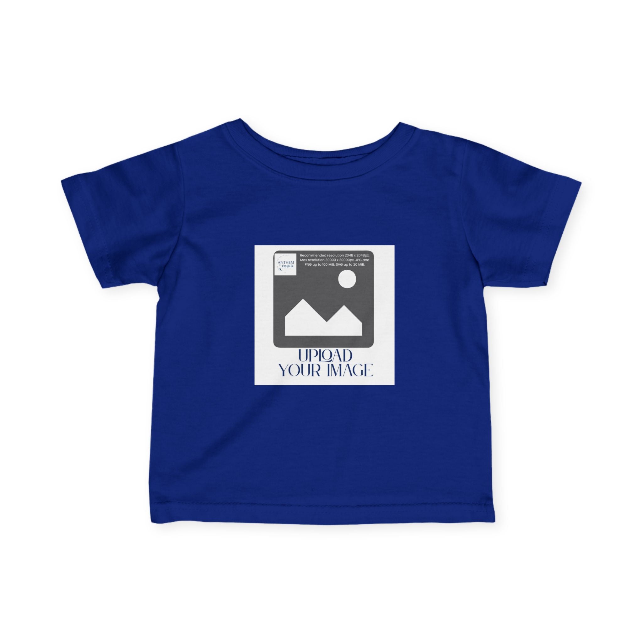 Infant Tee – Upload and Customize Baby T‑Shirt (Personalized Newborn Gift)