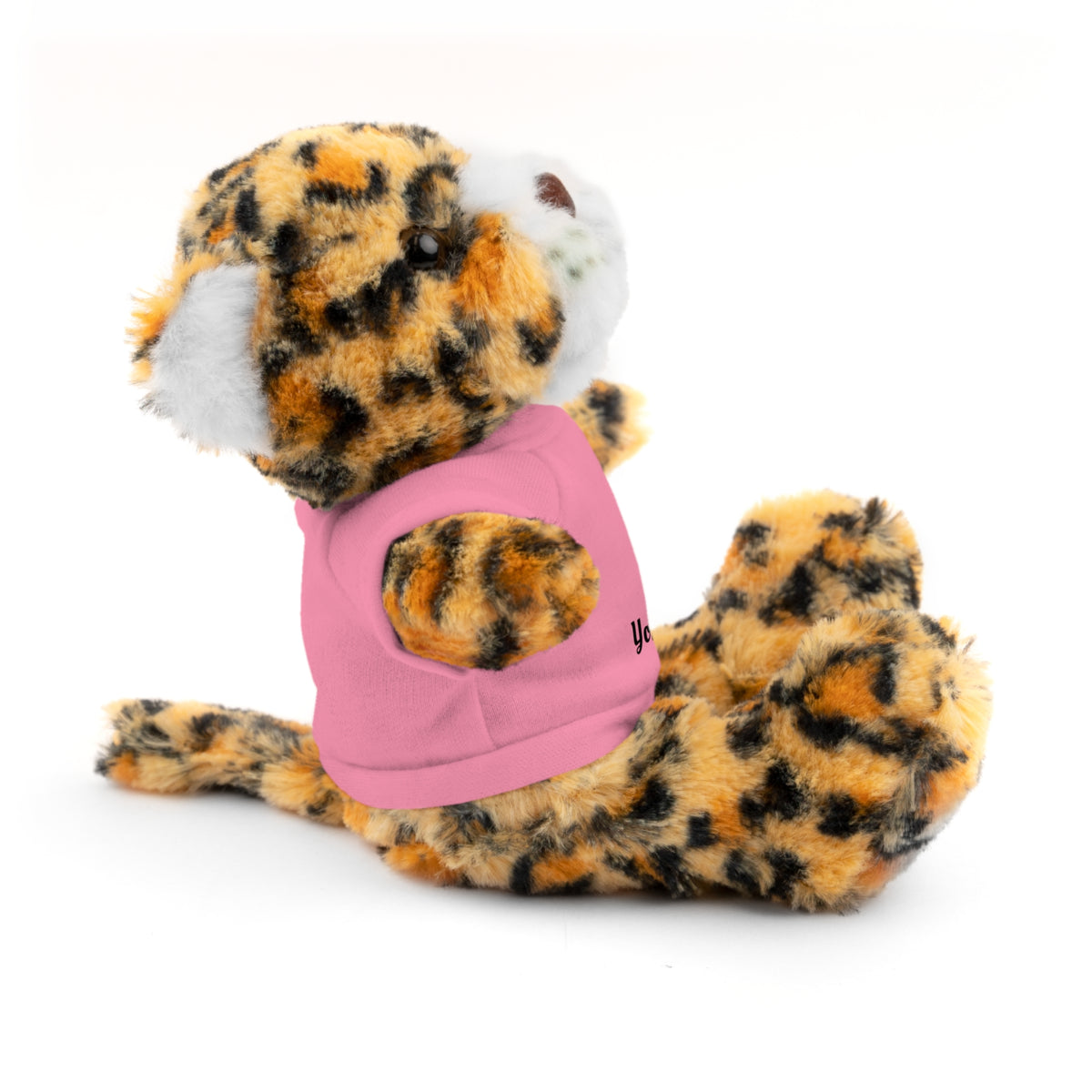 Personalized Stuffed Animal with Custom T-Shirt | Name, Photo or Message Plush Gift