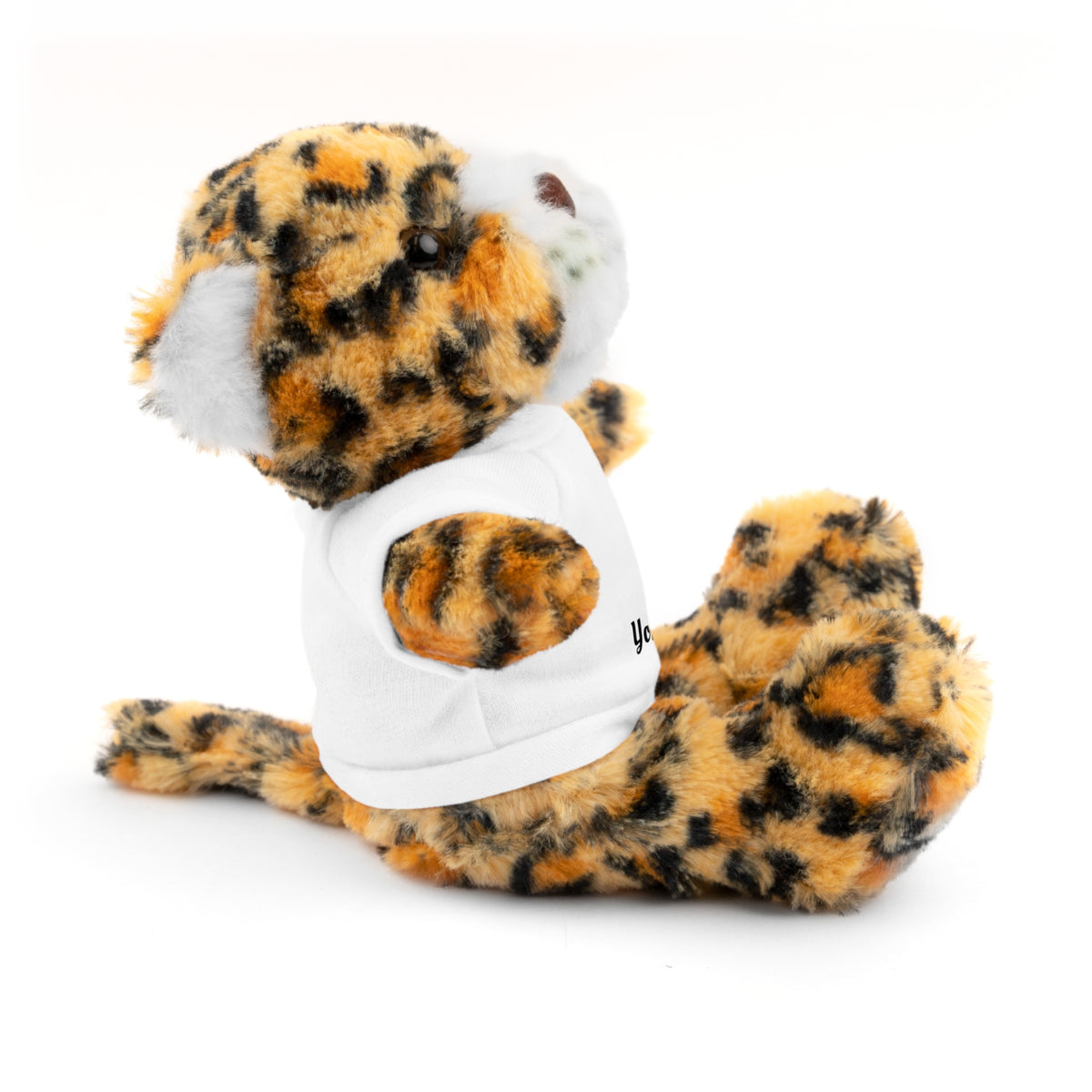 Personalized Stuffed Animal with Custom T-Shirt | Name, Photo or Message Plush Gift