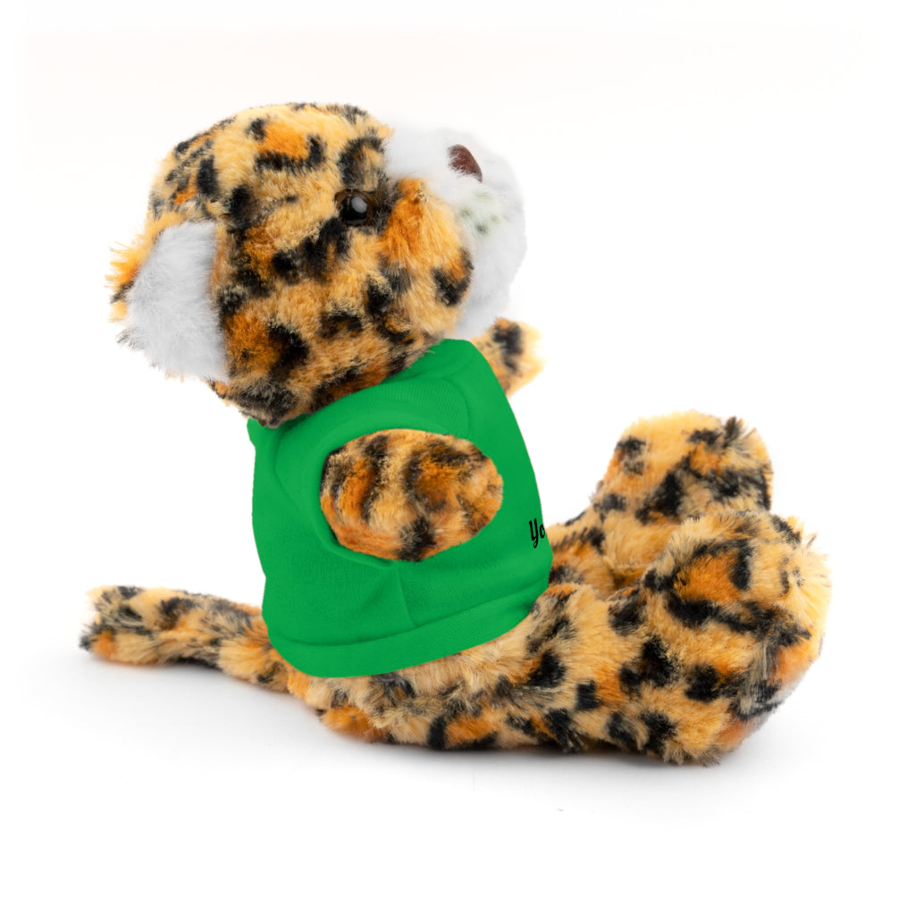 Personalized Stuffed Animal with Custom T-Shirt | Name, Photo or Message Plush Gift