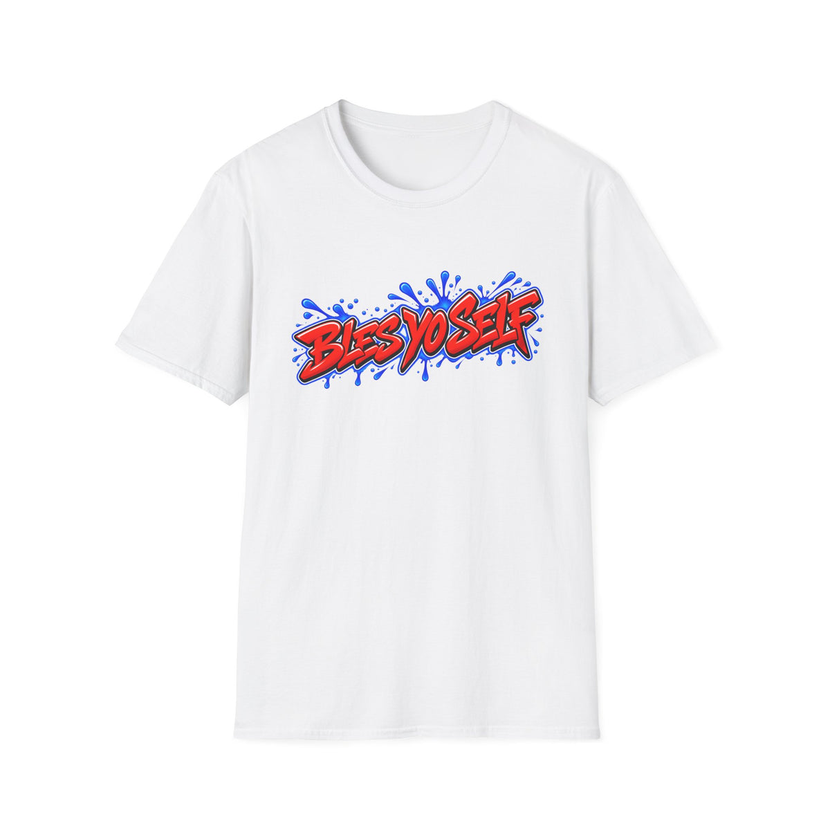 Bles Yo Self Shirt | Funny Graffiti Graphic Tee | Bold Streetwear T-Shirt