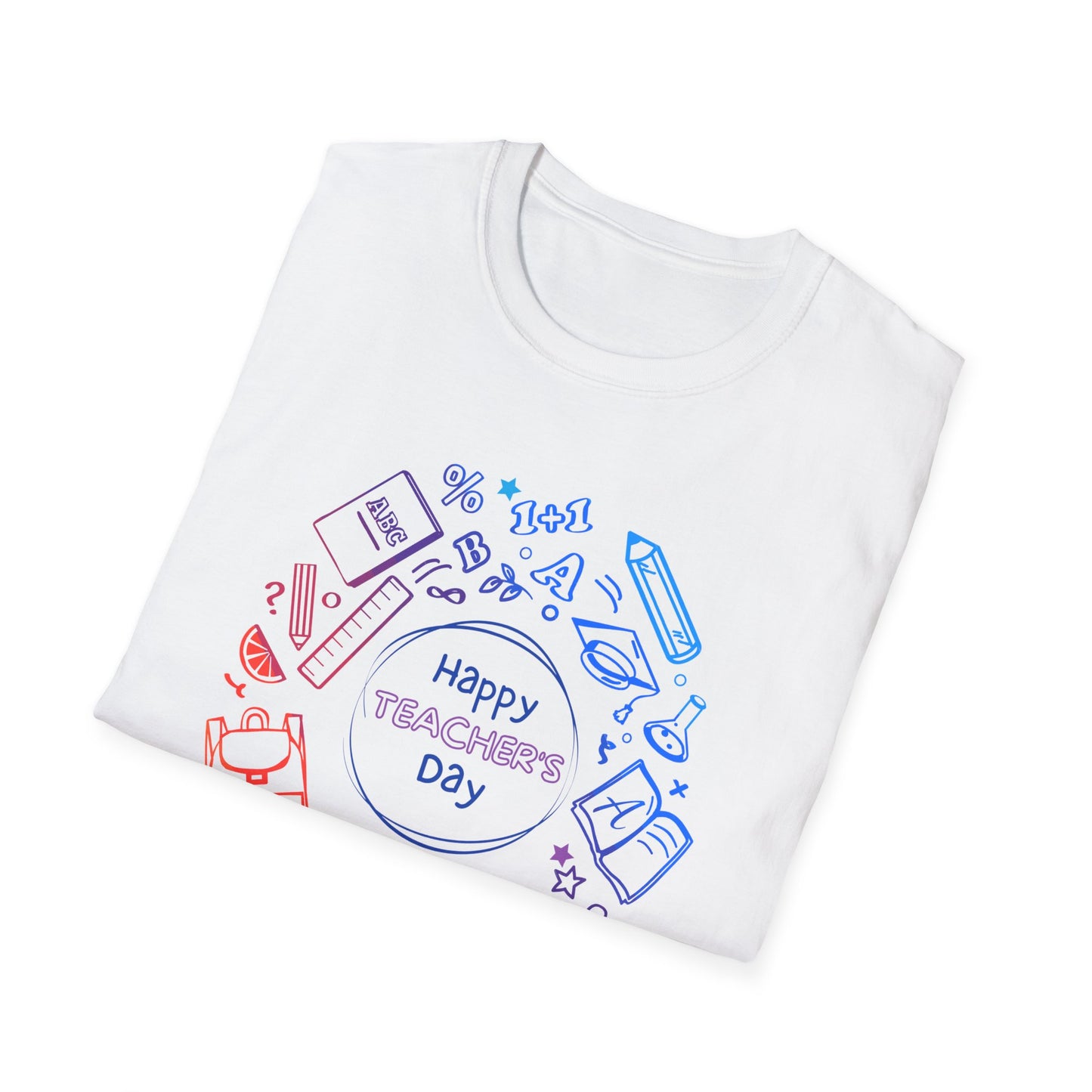 Happy Teachers Day Gradient t-shirt | Celebrating Educators