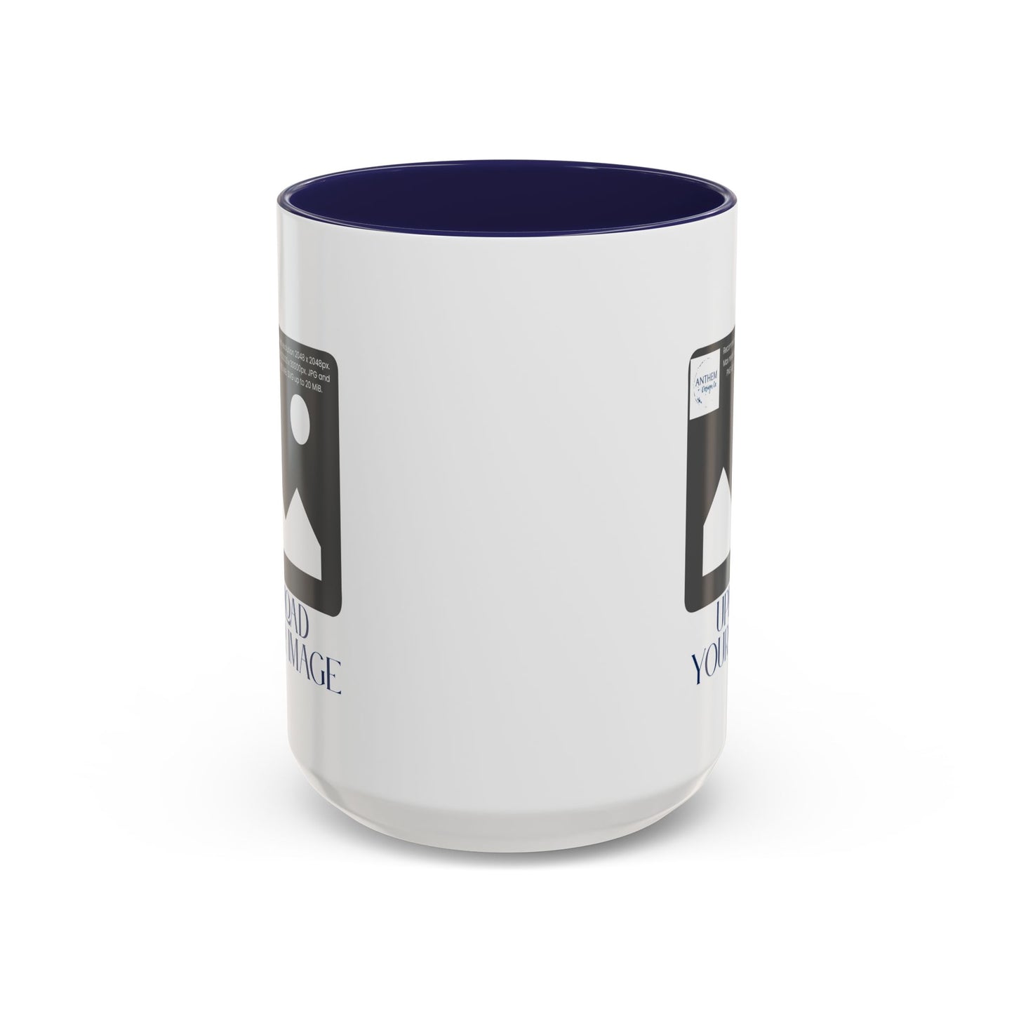 Custom Accent Coffee Mug – Personalized Photo Upload 11/15oz