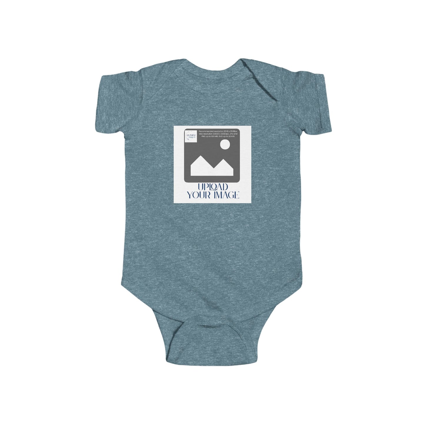 Infant Bodysuit — Custom Upload Image Baby Onesie