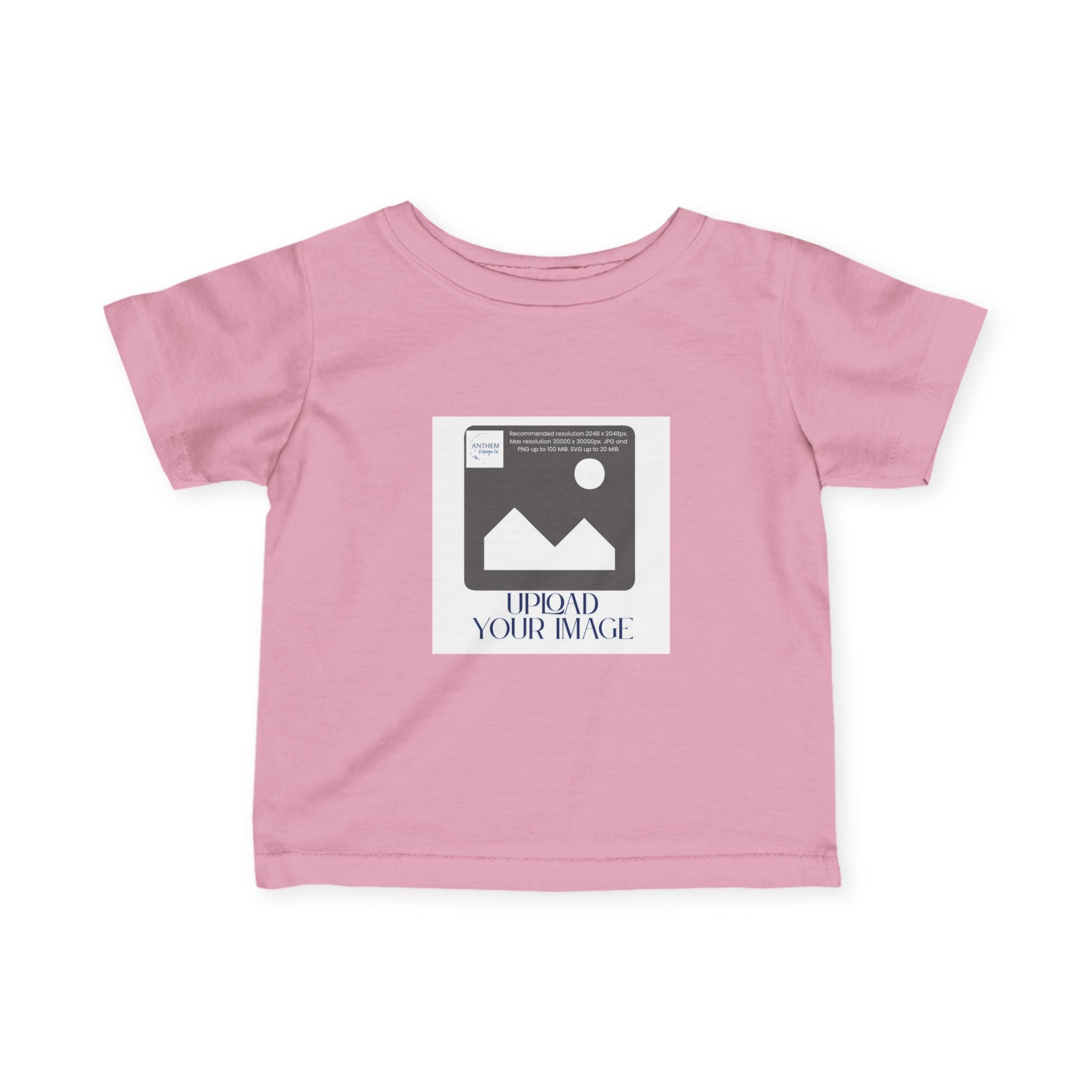 Infant Tee – Upload and Customize Baby T‑Shirt (Personalized Newborn Gift)