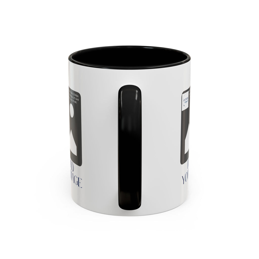 Custom Accent Coffee Mug – Personalized Photo Upload 11/15oz