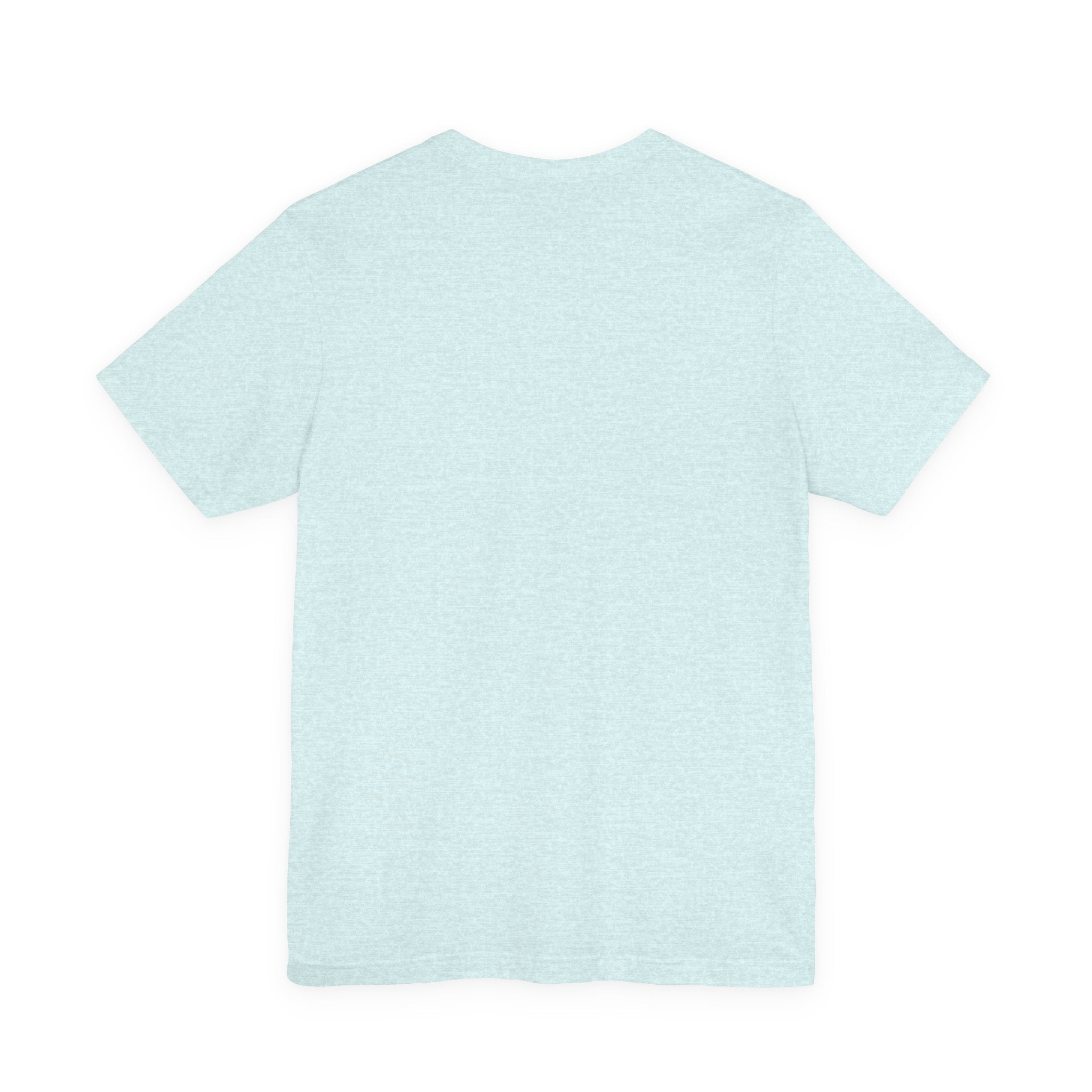 Custom Team-Name Jersey Tee — Blue & Black Retro Line Design