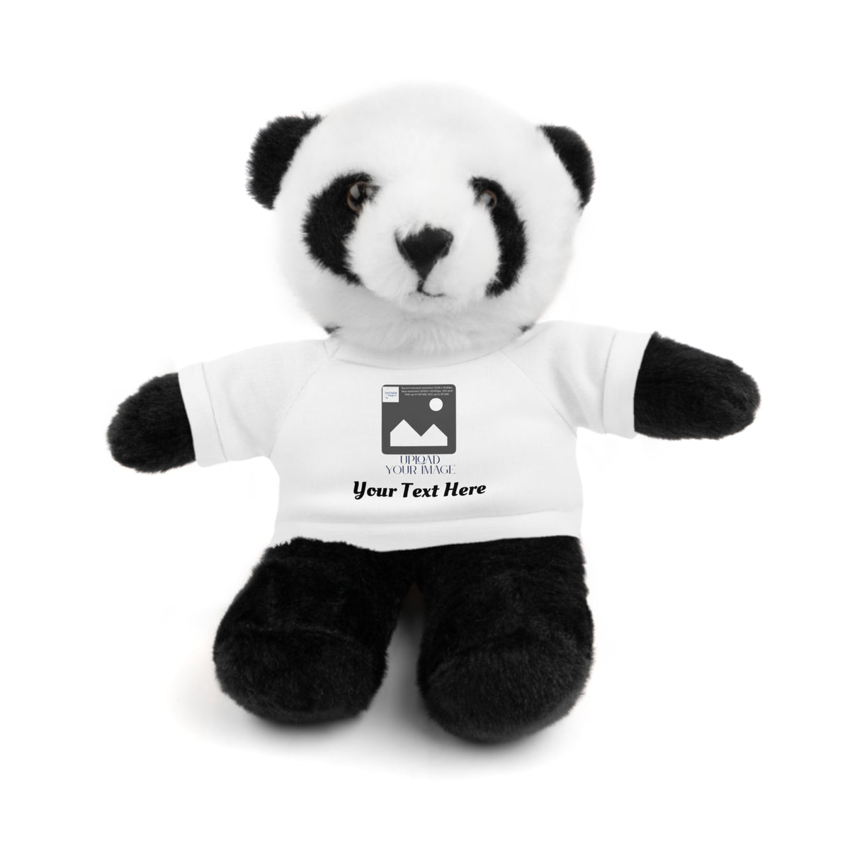Personalized Stuffed Animal with Custom T-Shirt | Name, Photo or Message Plush Gift