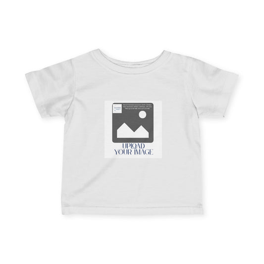 Infant Tee – Upload and Customize Baby T‑Shirt (Personalized Newborn Gift)