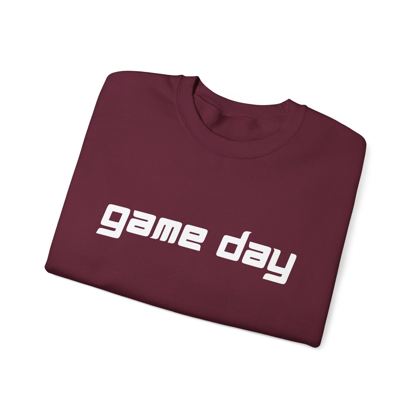 Game Day Crewneck Sweatshirt — Personalized Back Number & Name