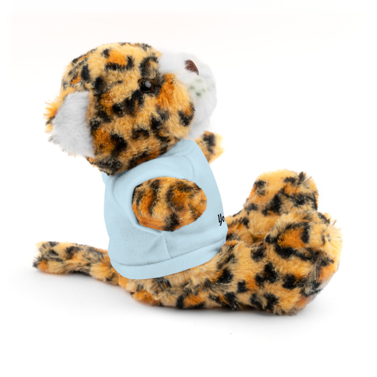 Personalized Stuffed Animal with Custom T-Shirt | Name, Photo or Message Plush Gift