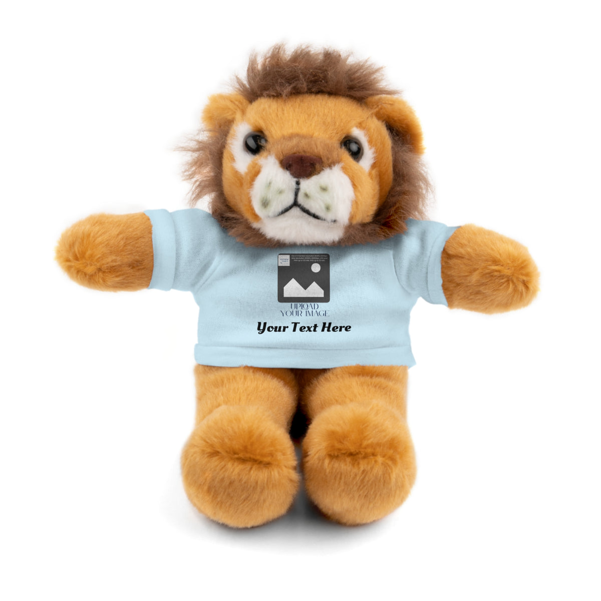 Personalized Stuffed Animal with Custom T-Shirt | Name, Photo or Message Plush Gift