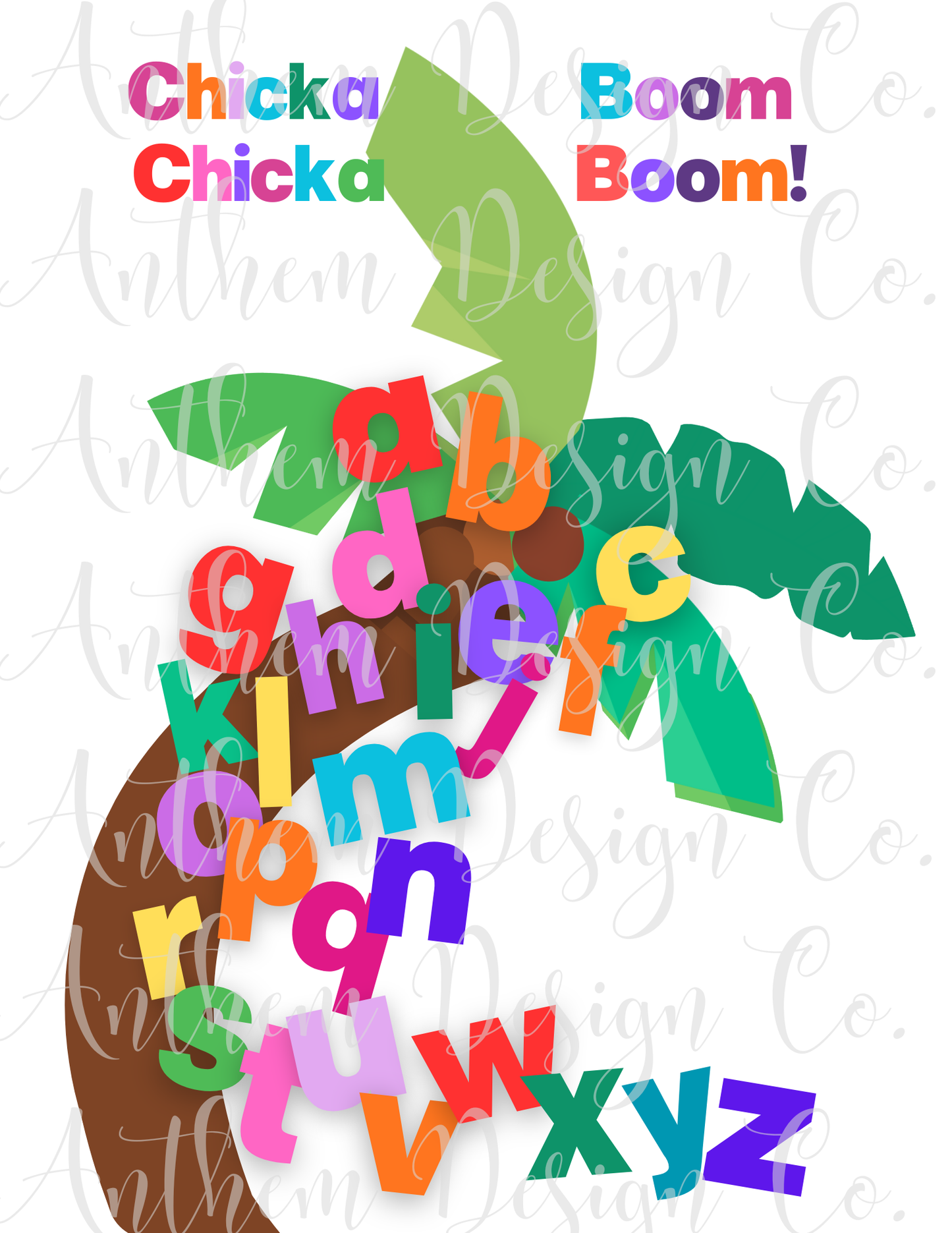 Chicka Chicka Boom Boom Printable Party Set!