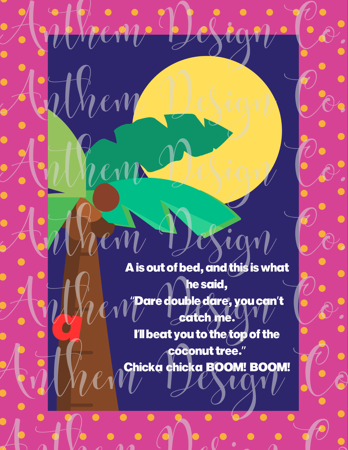Chicka Chicka Boom Boom Printable Party Set!