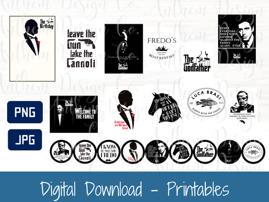 The Godfather Printable Collection