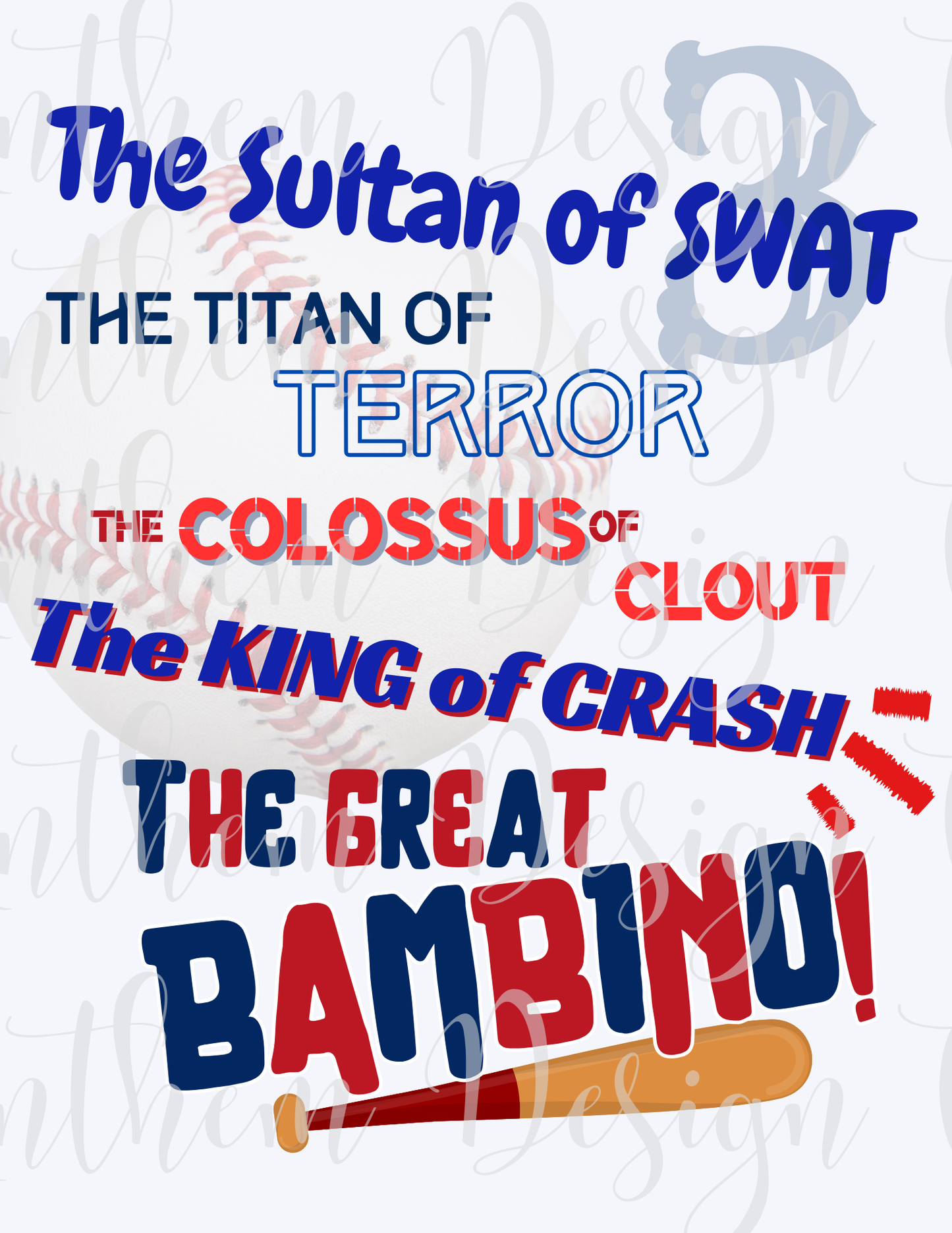 "The Sandlot" Printable Party Bundle | Digital Decor & Favors