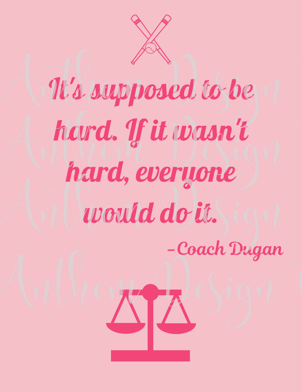 A League of Their Own printable pennants and quotes | PDF and PNG Images