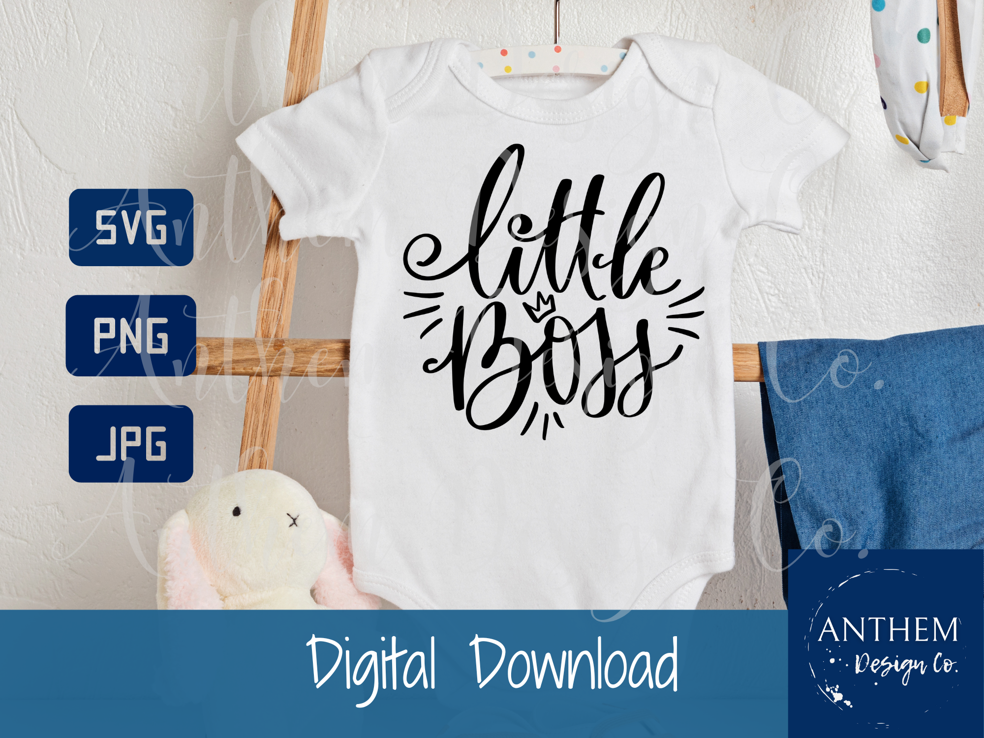 Little boss infant SVG | Cut File and Design