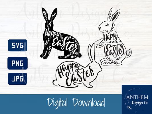 Easter bunnies svg, Easter bunny svg, Easter bundle, Easter rabbit bundle, Easter rabbit svg bundle, Easter images