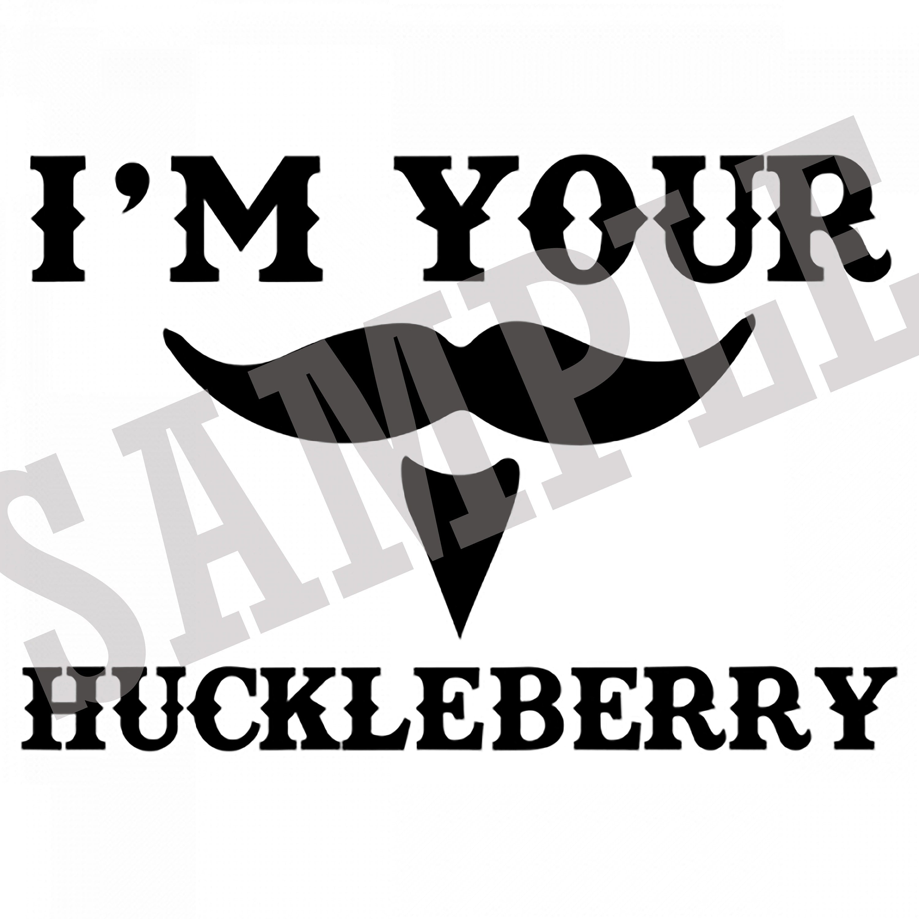 Doc Holliday "I'm your Huckleberry" SVG | Cut File and Design