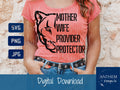Mother Wife Provider Protector Lioness SVG | Cut File and Design