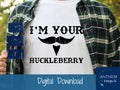 Doc Holliday "I'm your Huckleberry" SVG | Cut File and Design