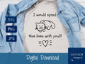 I would spend nine lives with you svg | Cut File and Design