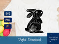 Easter bunny svg | Cut File and Design