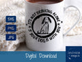 Drinking with my Dog SVG | Cut File and Design