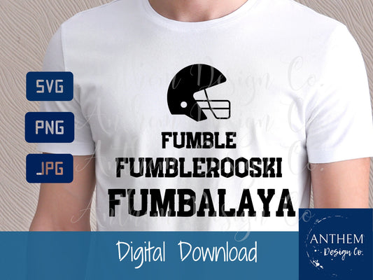 Football svg, fumble, fumblerooski, fumbalaya, football quote svg, football mom svg, fall svg, little giants svg | PNG, JPEG, SVG