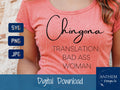 Chingona Translation SVG | Cut File and Design