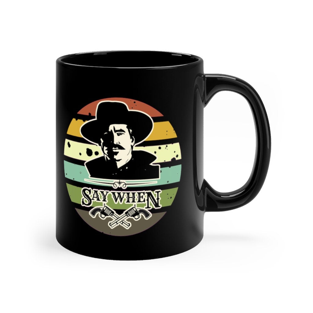 Doc Holliday coffee mug, Doc Holiday, Tombstone mug, Gifts for him, Doc Holliday gifts