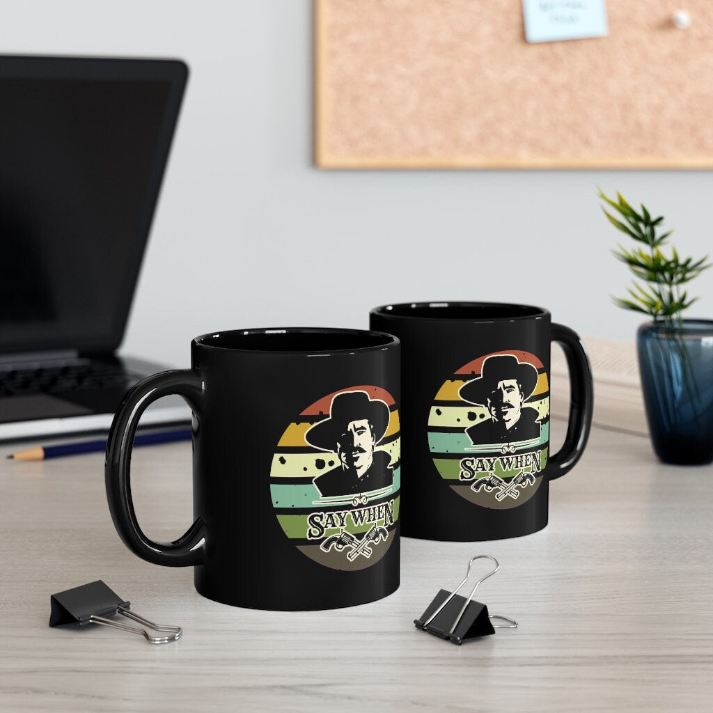Doc Holliday coffee mug, Doc Holiday, Tombstone mug, Gifts for him, Doc Holliday gifts